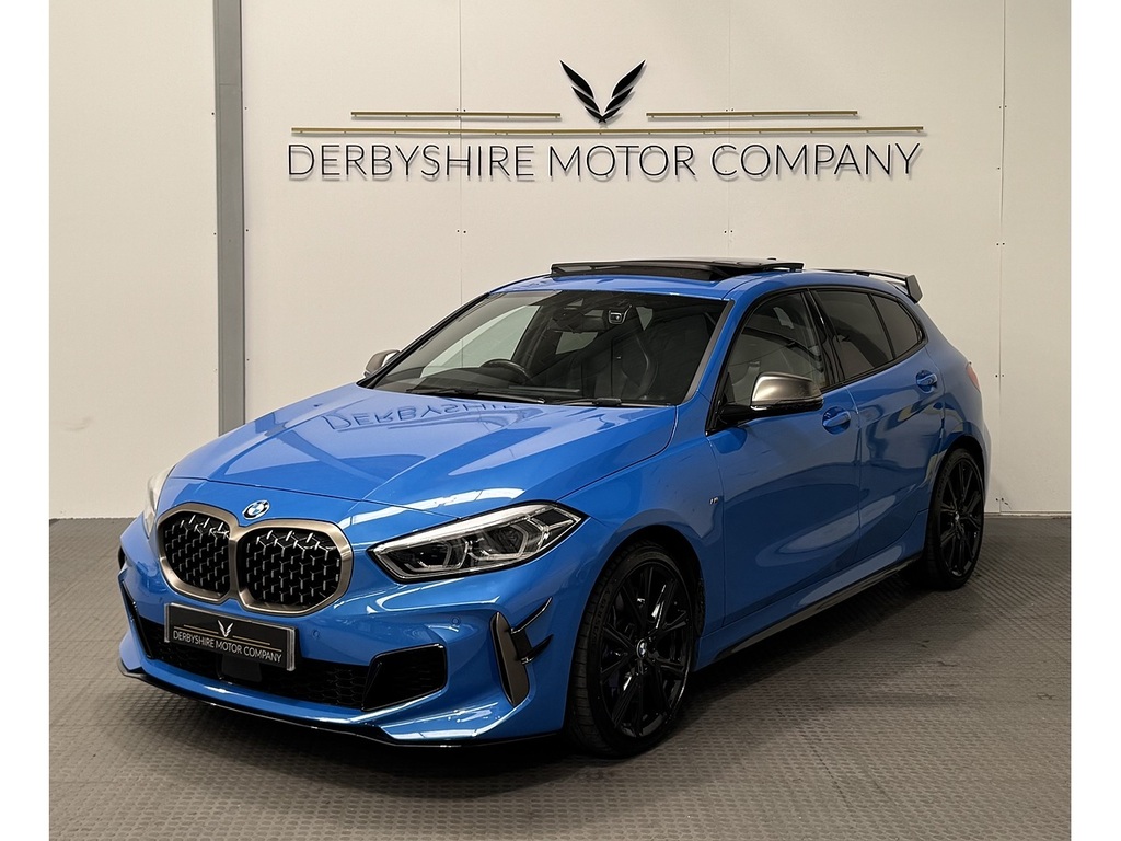BMW 1 Series 2.0 M135i Hatchback Xdrive Euro 6 FY69KMK Blue #3