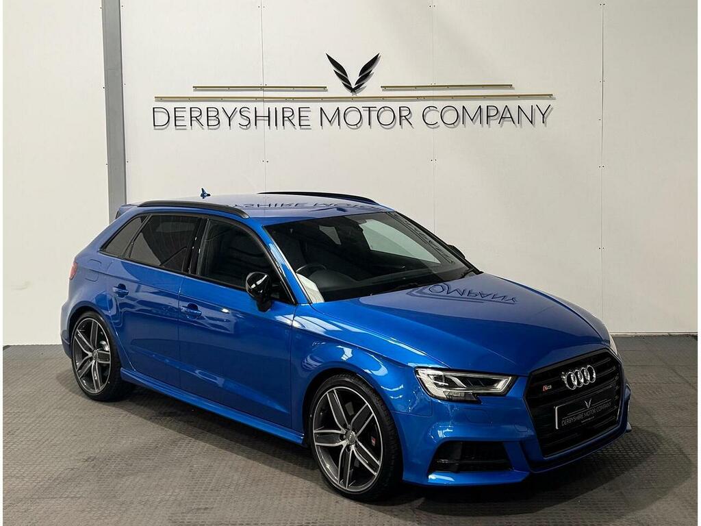 Audi S3 2.0 Tfsi Black Edition Sportback S Tron Blue
