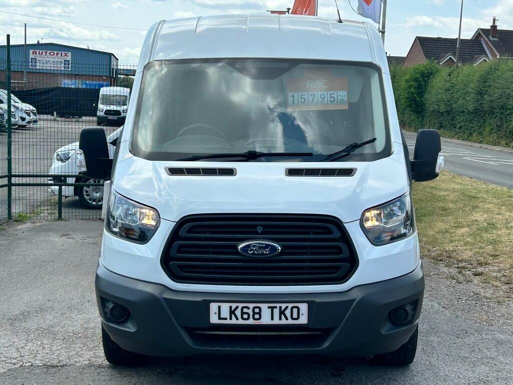 Ford Transit Custom 2.0 350 Ecoblue Crew Van Fwd L3 H2 Euro 6 6Dr White #2