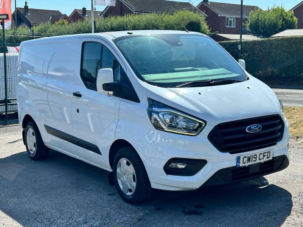 Ford Transit Custom 2.0 280 Ecoblue Trend L1 H1 Euro 6 White #3