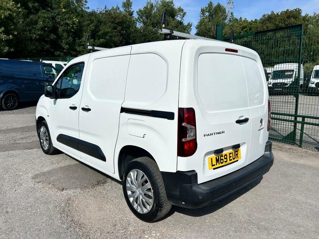 Peugeot Partner 1.5 Bluehdi 1000 Professional Standard Panel Van S White #6