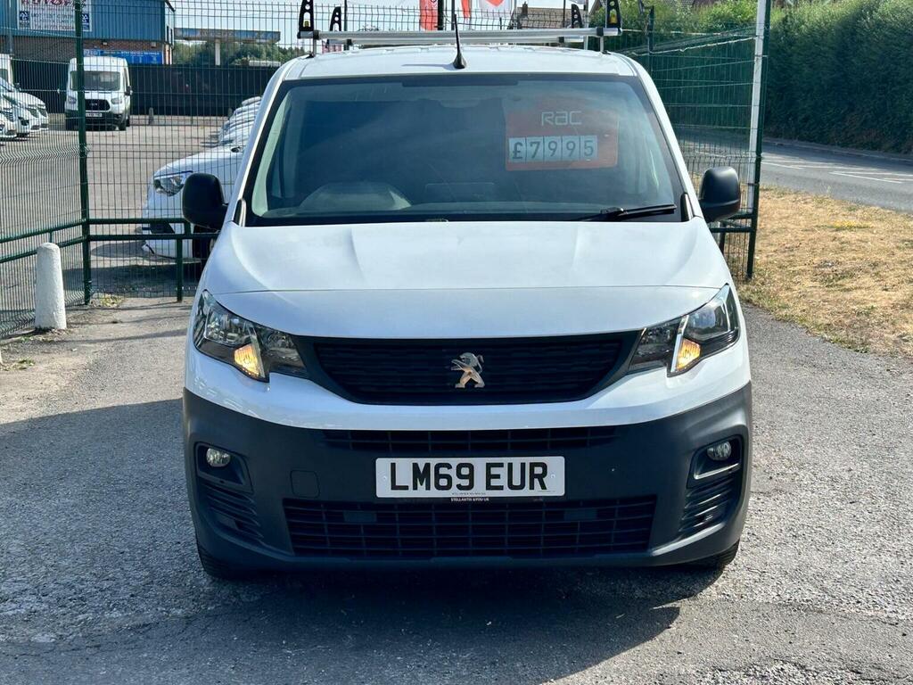 Peugeot Partner 1.5 Bluehdi 1000 Professional Standard Panel Van S White #2