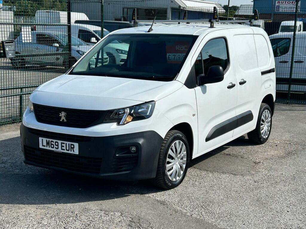 Peugeot Partner 1.5 Bluehdi 1000 Professional Standard Panel Van S White