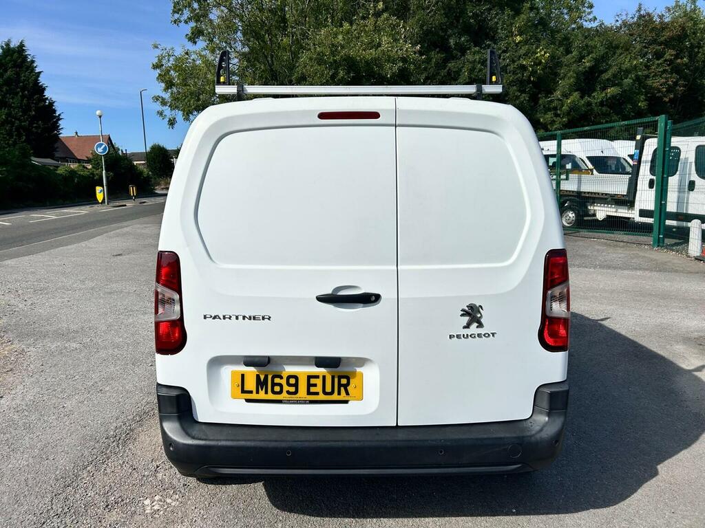 Peugeot Partner 1.5 Bluehdi 1000 Professional Standard Panel Van S White #5