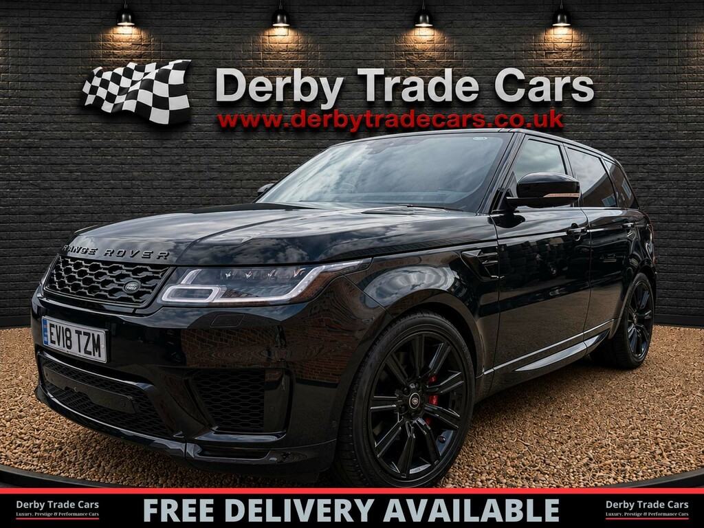Land Rover Range Rover Sport Dynamic P400e 4Wd CK18TZM Black