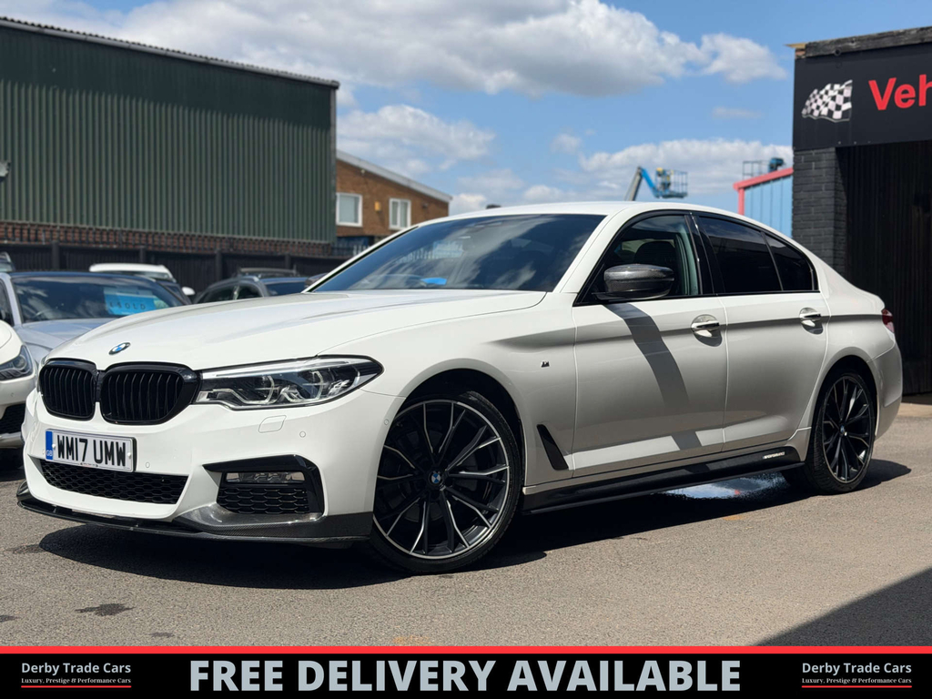BMW 5 Series 520D Xdrive M Sport 4Wd White