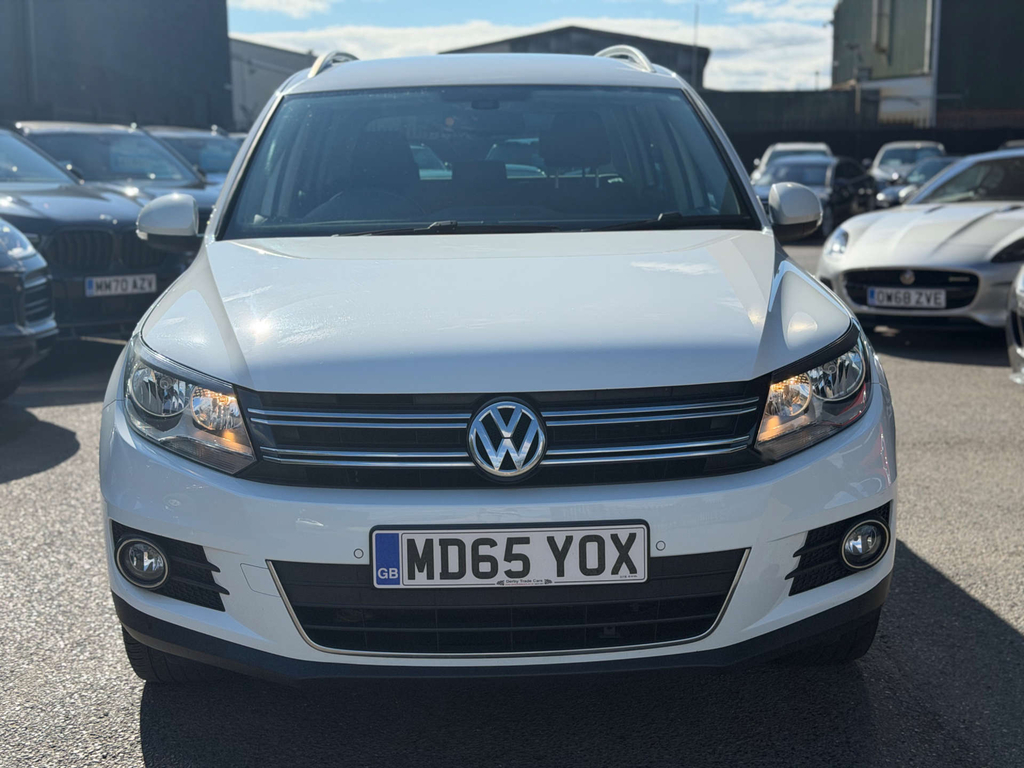 Volkswagen Tiguan Match Edition Tdi Bluemotion Technology White #4