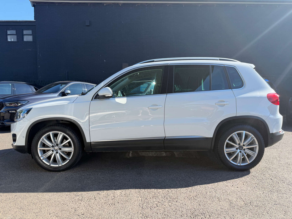 Volkswagen Tiguan Match Edition Tdi Bluemotion Technology White #6
