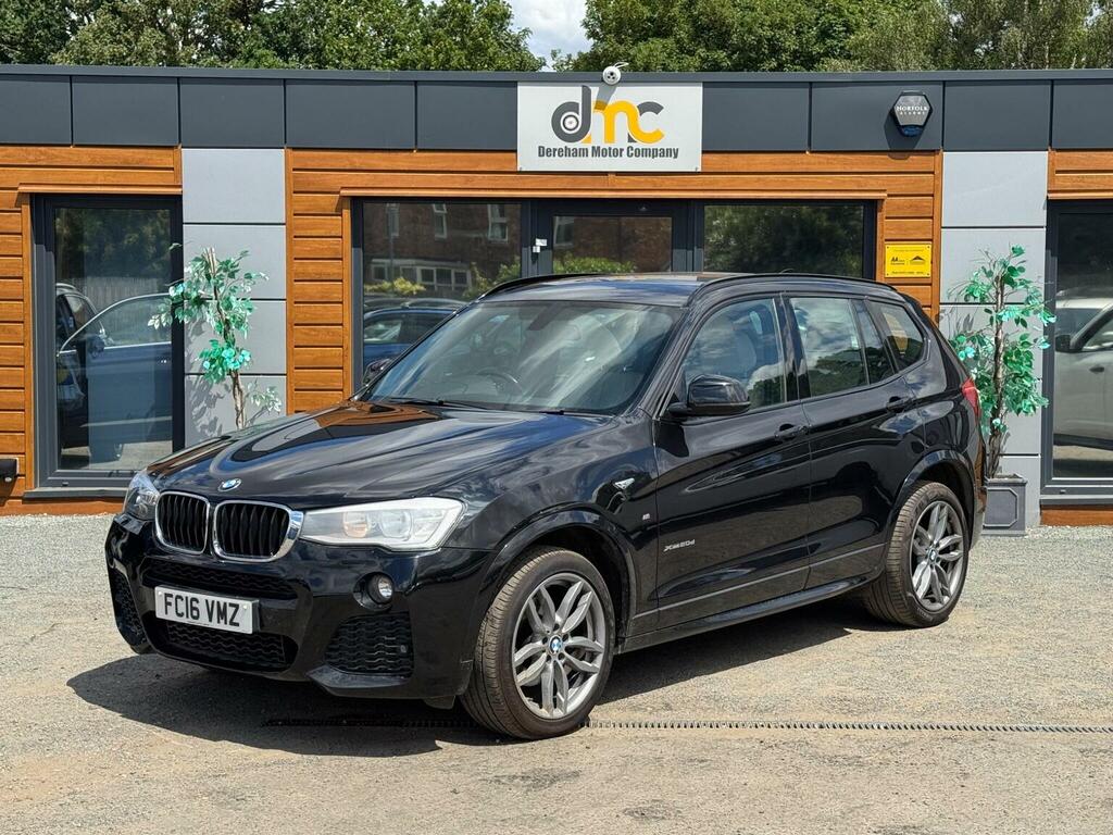 BMW X3 2.0 20D M Sport Xdrive Euro 6 Ss Black