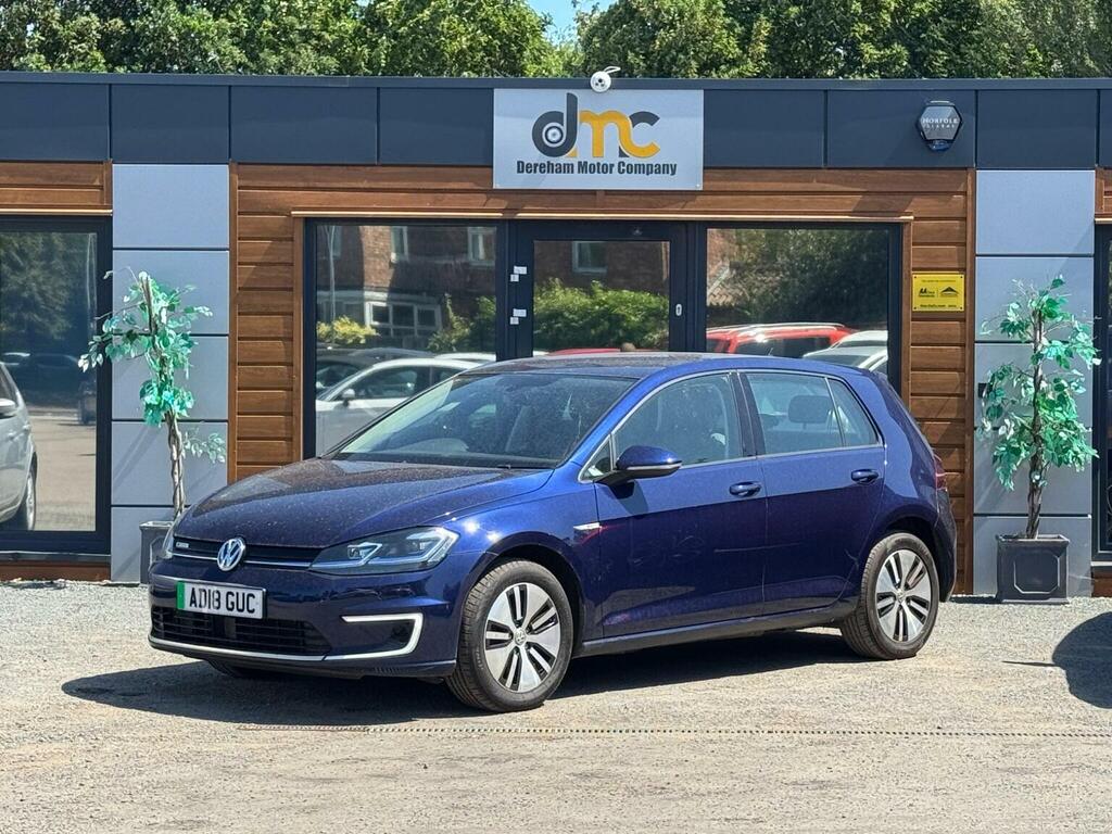 Volkswagen e-Golf Hatchback Blue