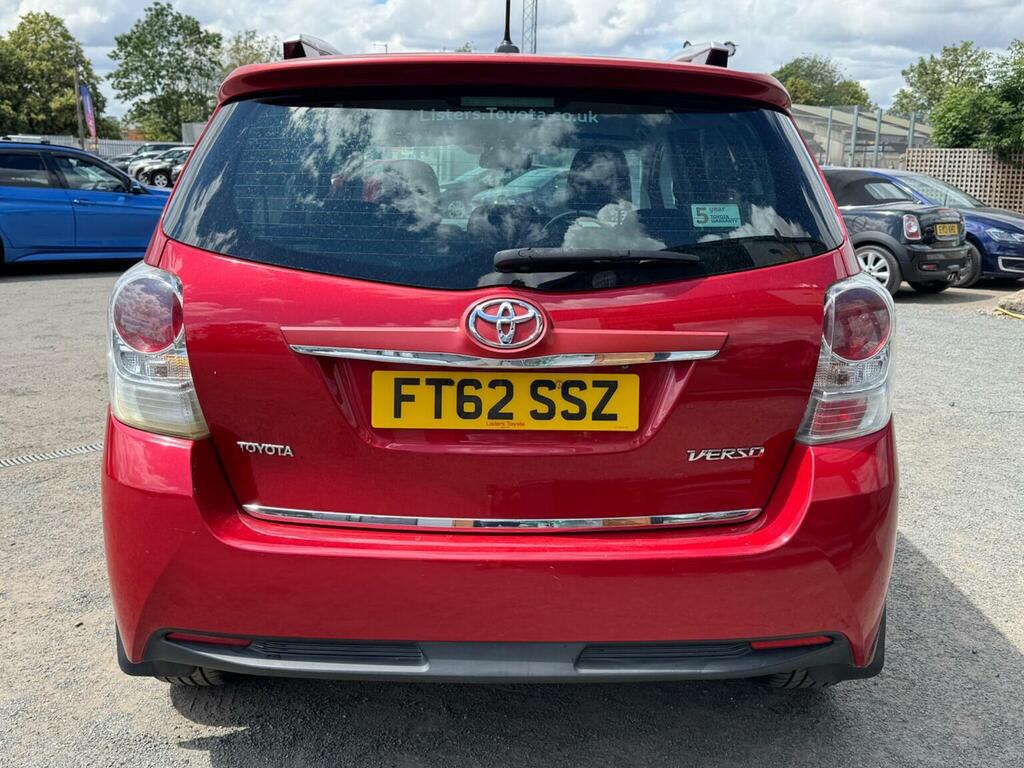 Toyota Verso 2.0 D-4d Excel Euro 5 Red #4