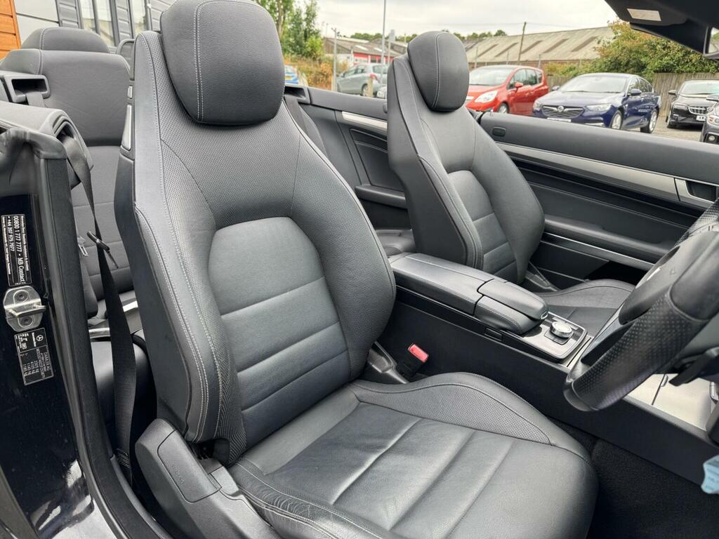 Mercedes-Benz E Class 2.1 E220 Cdi Se Cabriolet G-tronic Euro 5 Ss 2 Black #2