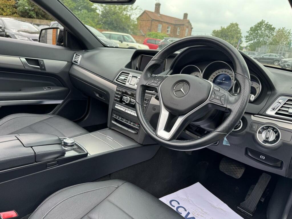 Mercedes-Benz E Class 2.1 E220 Cdi Se Cabriolet G-tronic Euro 5 Ss 2 Black #3