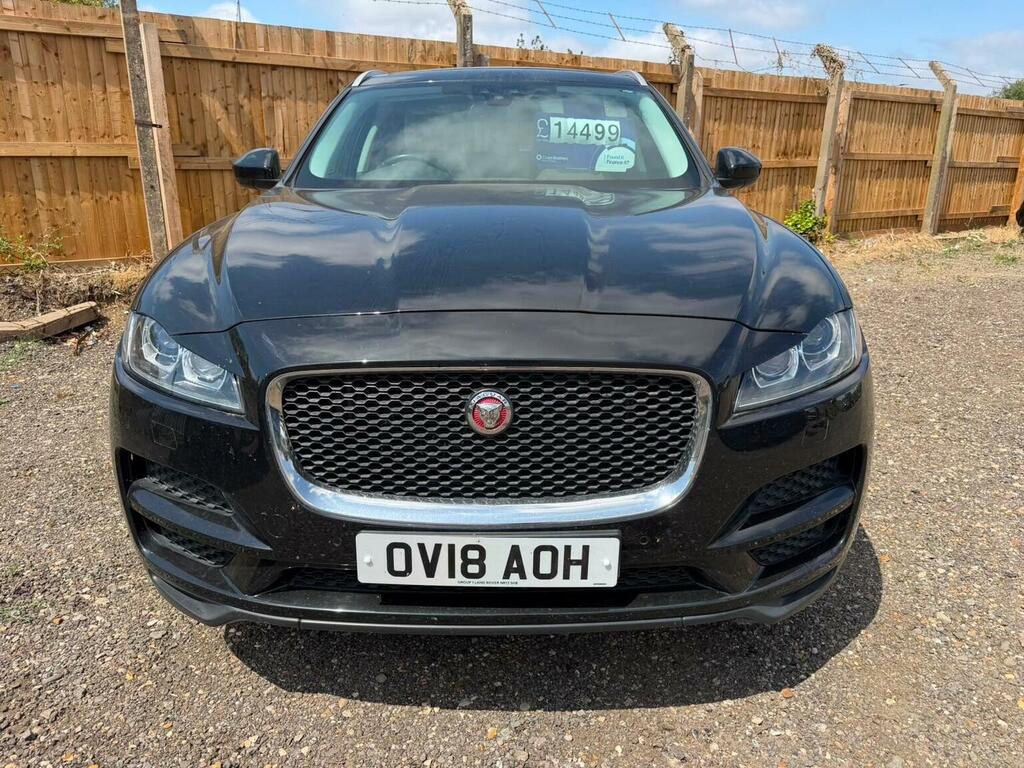 Jaguar F-Pace 2.0 D180 Portfolio Awd Euro 6 Ss D10LEV Black #4