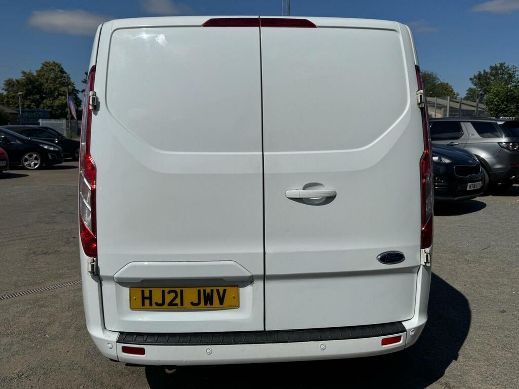 Ford Transit Custom 2.0 300 Ecoblue Limited L1 H1 Euro 6 Ss White #4