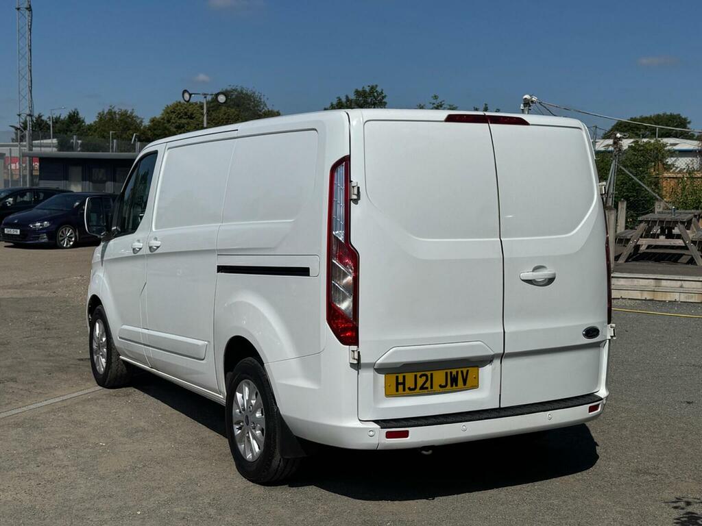Ford Transit Custom 2.0 300 Ecoblue Limited L1 H1 Euro 6 Ss White #3