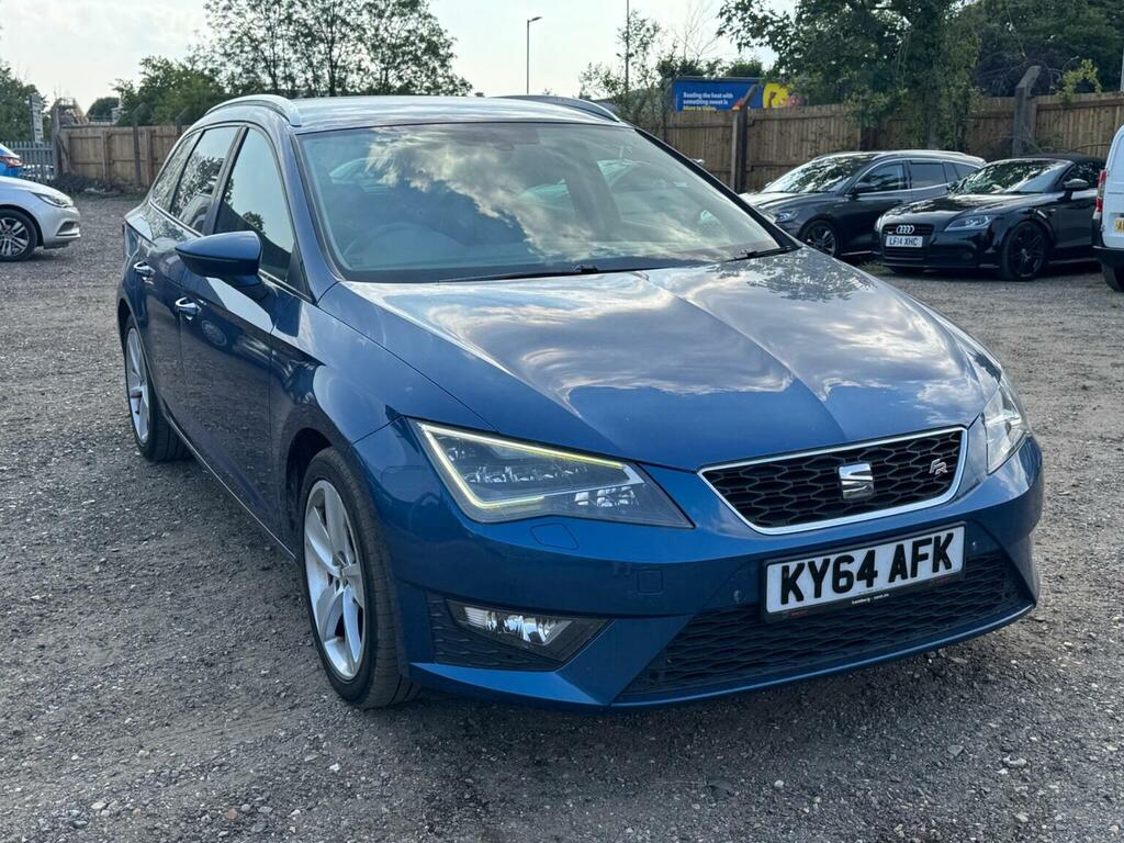 Seat Leon 2.0 Tdi Cr Fr Sport Tourer Dsg Euro 5 Ss Blue