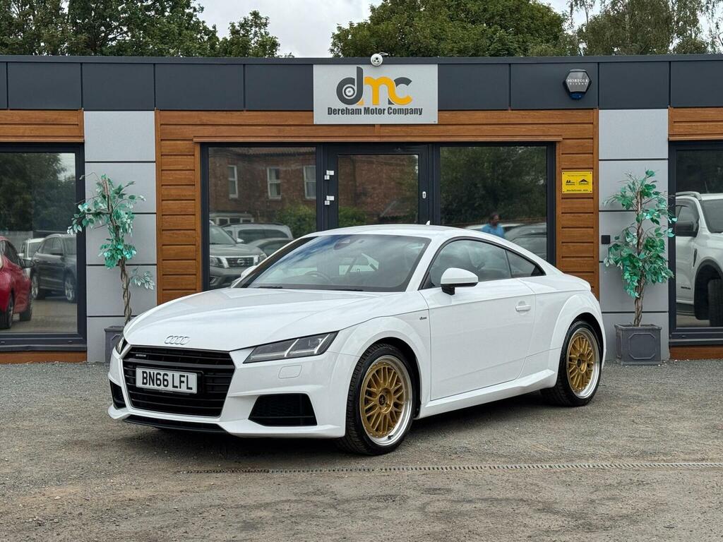 Audi TT 2.0 Tfsi S Line S Tronic Quattro Euro 6 Ss White