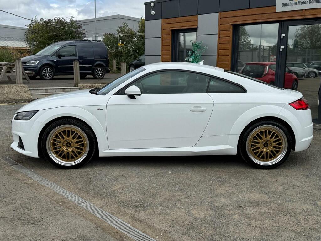 Audi TT 2.0 Tfsi S Line S Tronic Quattro Euro 6 Ss White #2