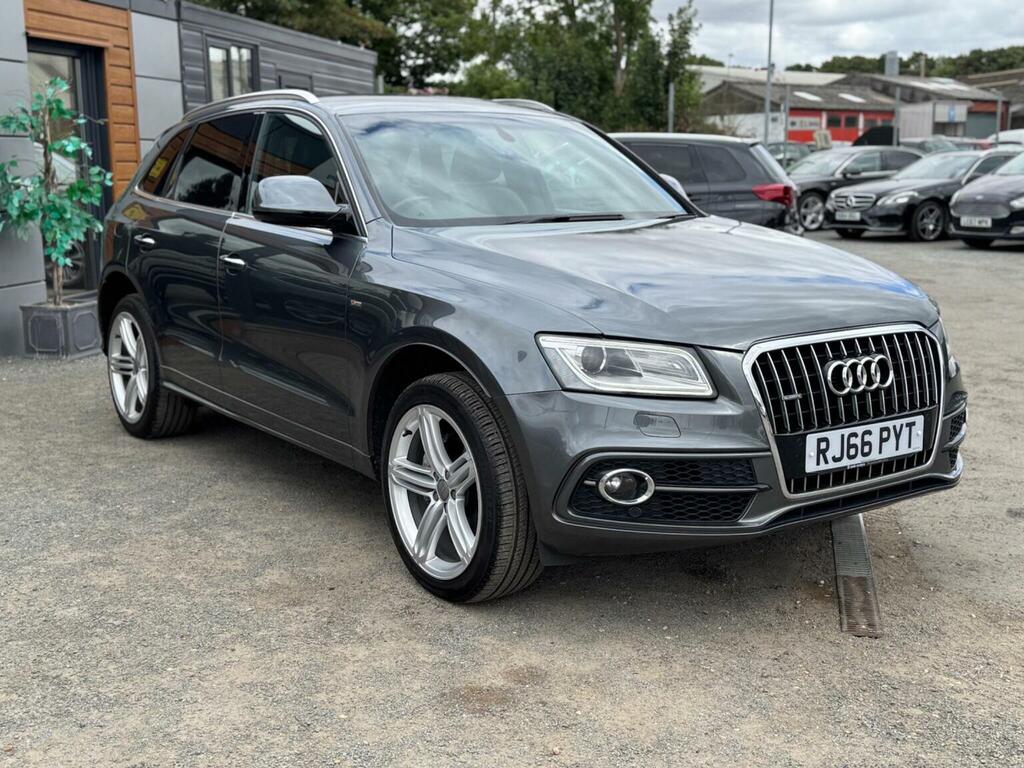 Audi Q5 2.0 Tdi S Line Plus Quattro Euro 6 Ss Grey #6
