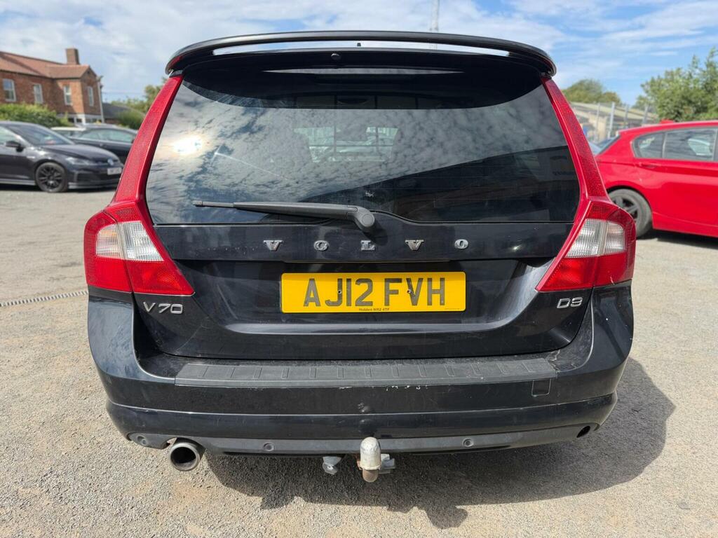 Volvo V70 2.0 D3 R-design Geartronic Euro 5 Ss Black #4