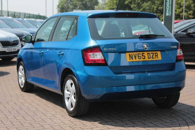 Skoda Fabia 1.2 Tsi Se Dsg NV65DZR Blue #3