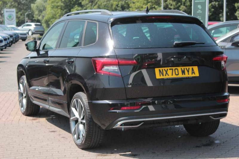 Skoda Karoq 1.5 Tsi Sport Line - 2020 70 NX70WYA Black #3