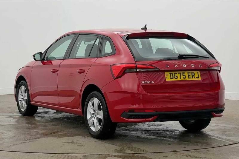 Skoda Scala 1.0 Tsi 116 Se Edition Red #3