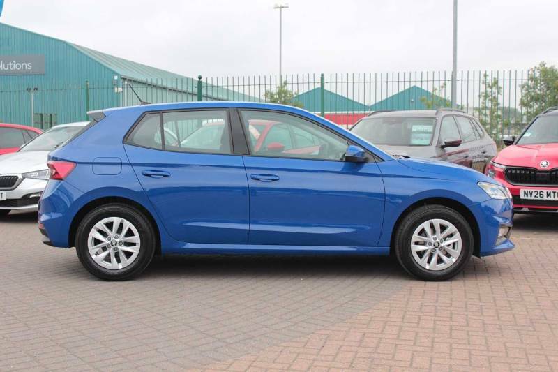 Skoda Fabia 1.0 Mpi 80 Se Edition - 2026 NV26EVH Blue #4