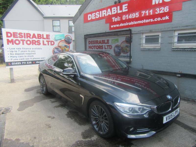 BMW 4 Series 430D Xdrive Luxury Professional Media - Black