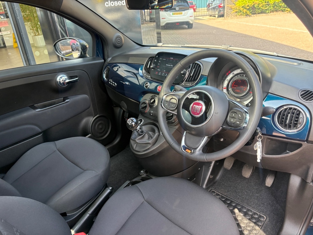 Fiat 500 1.0 Mild Hybrid WO23YYA Blue #2