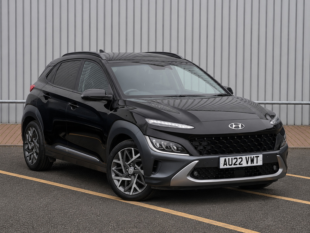 Hyundai Kona 1.6 Gdi Hybrid Ultimate Dct Black