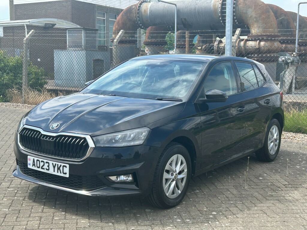 Skoda Fabia 1.0 Tsi Se Comfort AO23YKC Black #3