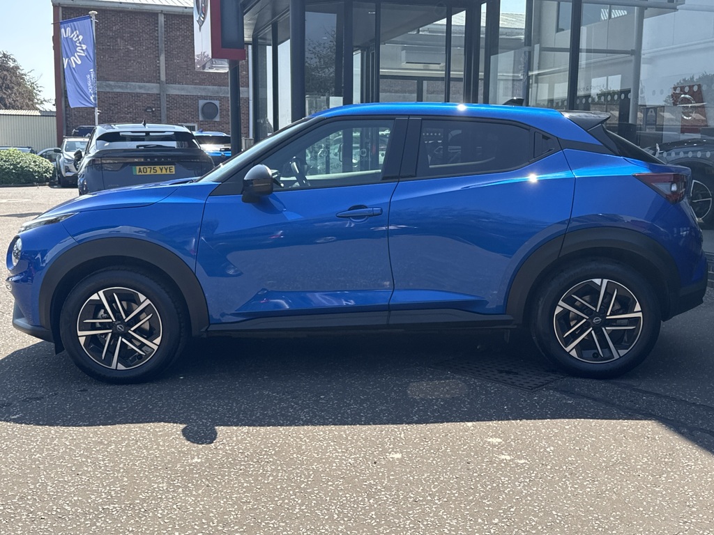 Nissan Juke 1.6 Hybrid N-connecta AO25PKV Blue #5