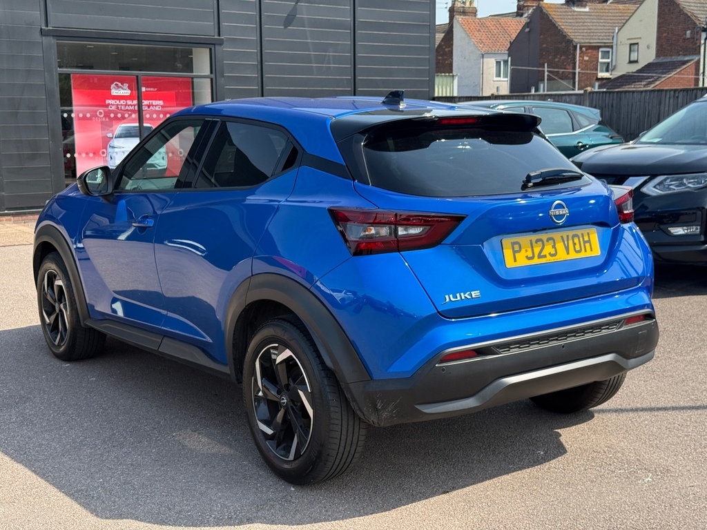 Nissan Juke 1.0 Dig-t 114 N-connecta Dct PJ23VOH Blue #5