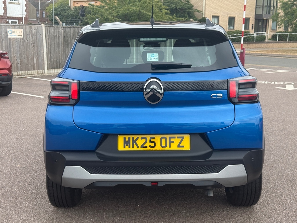 Citroen C3 1.2 Turbo Plus MK25OFZ Blue #6