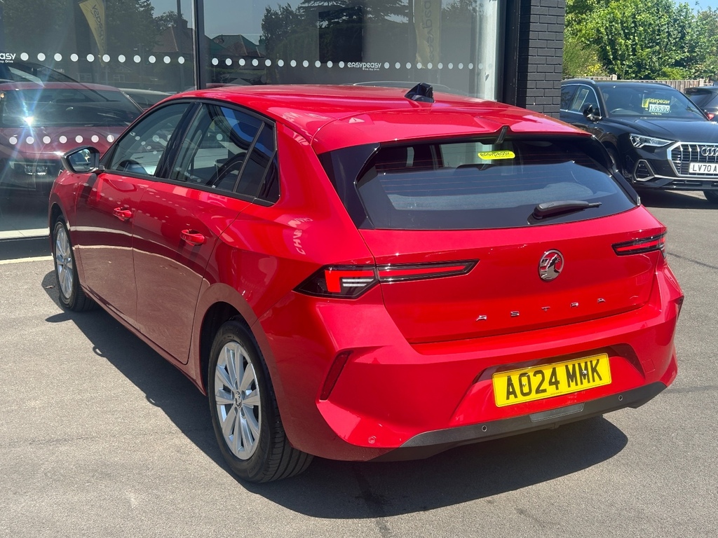 Vauxhall Astra 1.2 Turbo 130 Design AO24MMK Red #6