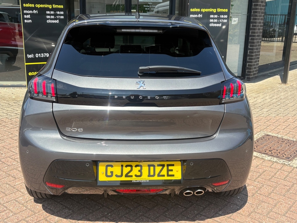 Peugeot 208 1.2 Puretech 130 Allure Premium Eat8 GJ23DZE Grey #6