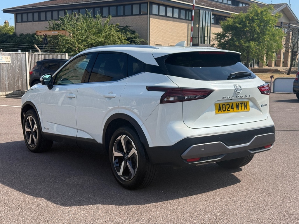 Nissan Qashqai 1.5 E-power N-connecta AO24WTN White #5