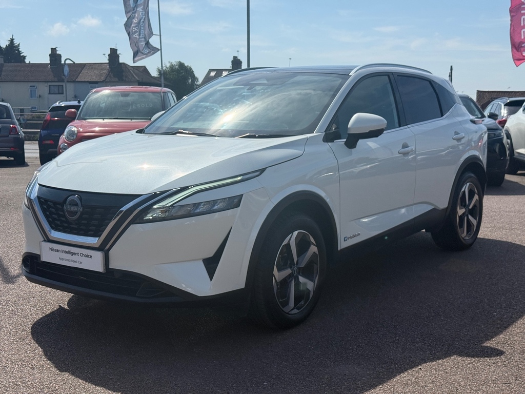 Nissan Qashqai 1.5 E-power N-connecta AO24WTN White #3