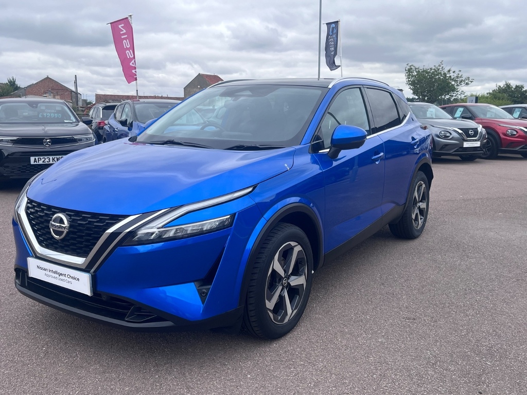 Nissan Qashqai 1.3 Dig-t Mh 158 Premiere Edition Xtronic AU71VKK Blue #3