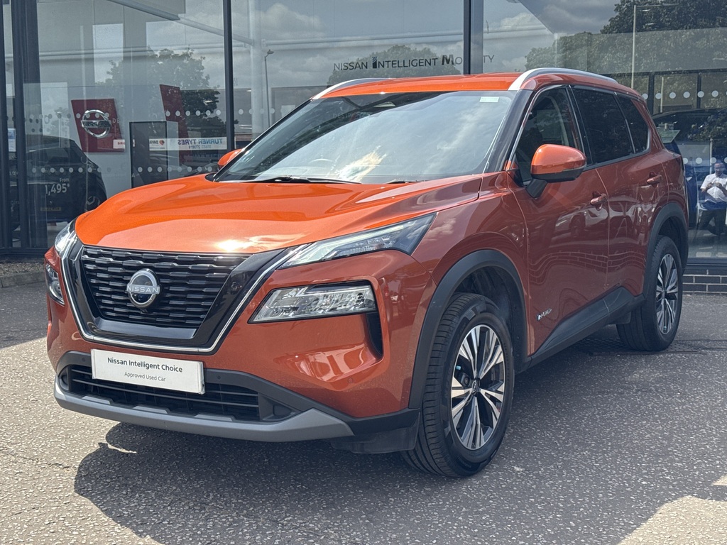Nissan X-Trail 1.5 E-power 204 N-connecta Xtronic Station W DS23YTF Orange #4