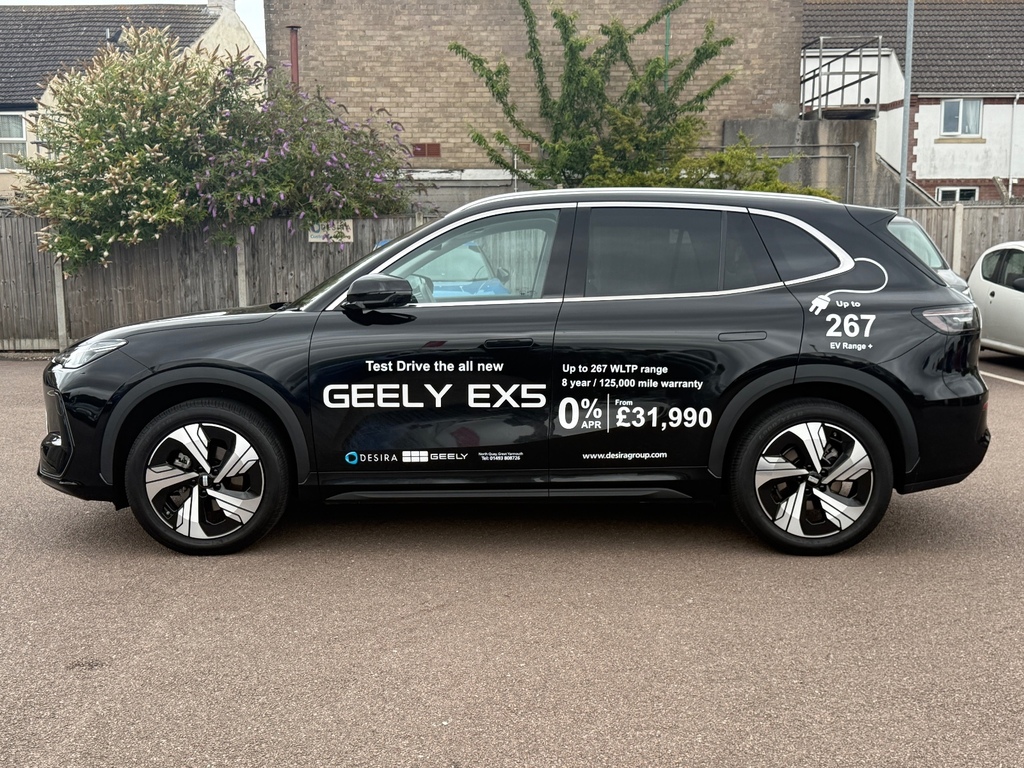 Geely EX5 160Kw Max 60Kwh Estate Black #4