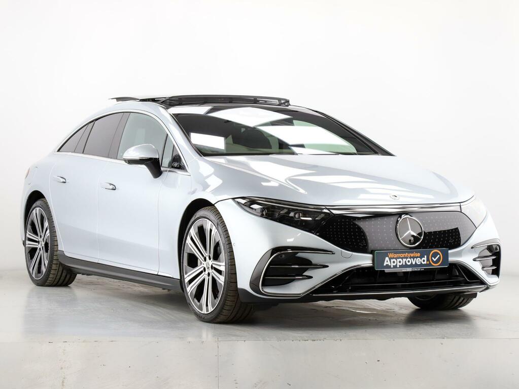 Mercedes-Benz EQS Eqs 450 108.4Kwh Exclusive Luxury Saloon Silver