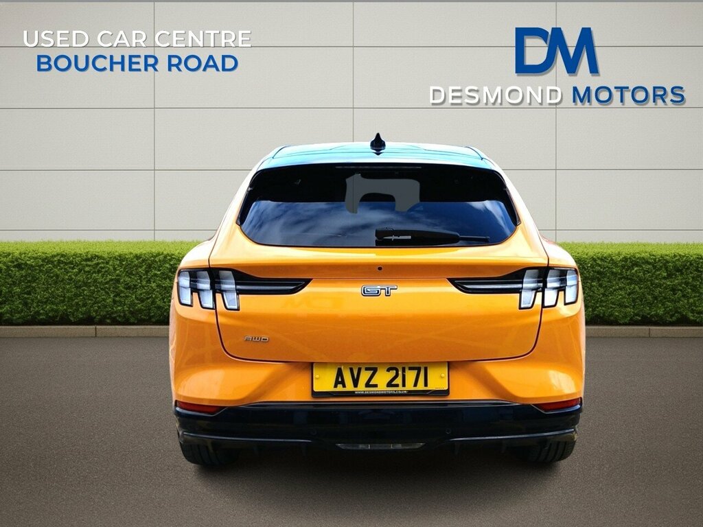 Ford Mustang Mach-E Gt 91Kwh 98Kwh Extended Range 1 Speed AVZ2171 Orange #5