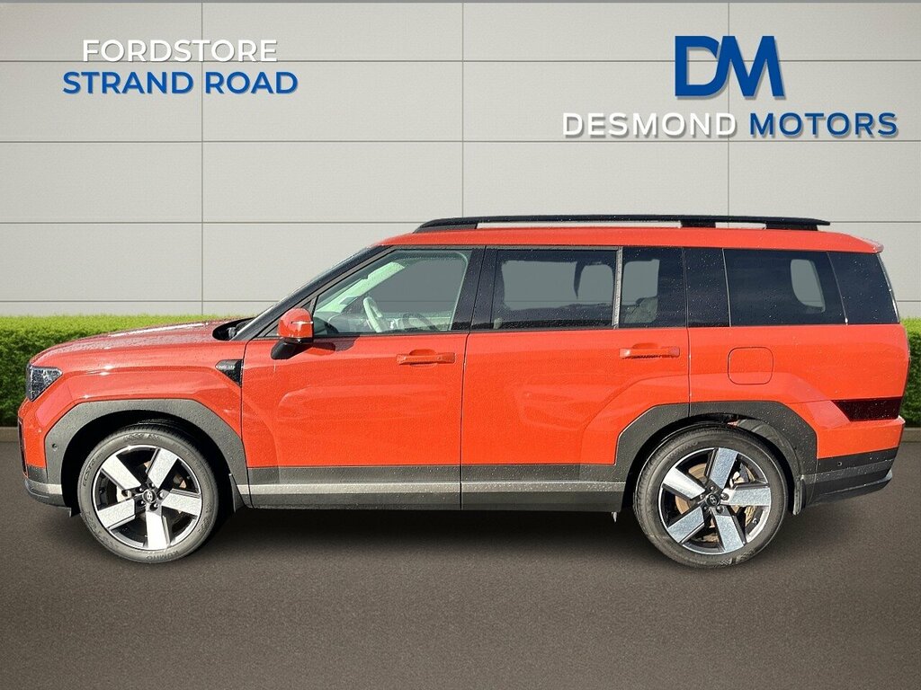 Hyundai Santa Fe Ultimate Hybrid 4Wd Orange #4