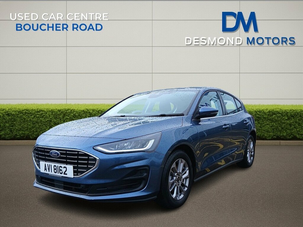 Ford Focus Titanium 1.0L Ecoboost 125Ps Mhev 6 Speed 5 AVI8162 Blue #6
