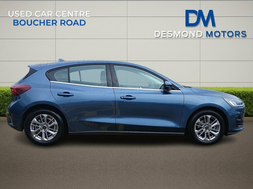 Ford Focus Titanium 1.0L Ecoboost 125Ps Mhev 6 Speed 5 AVI8162 Blue #2