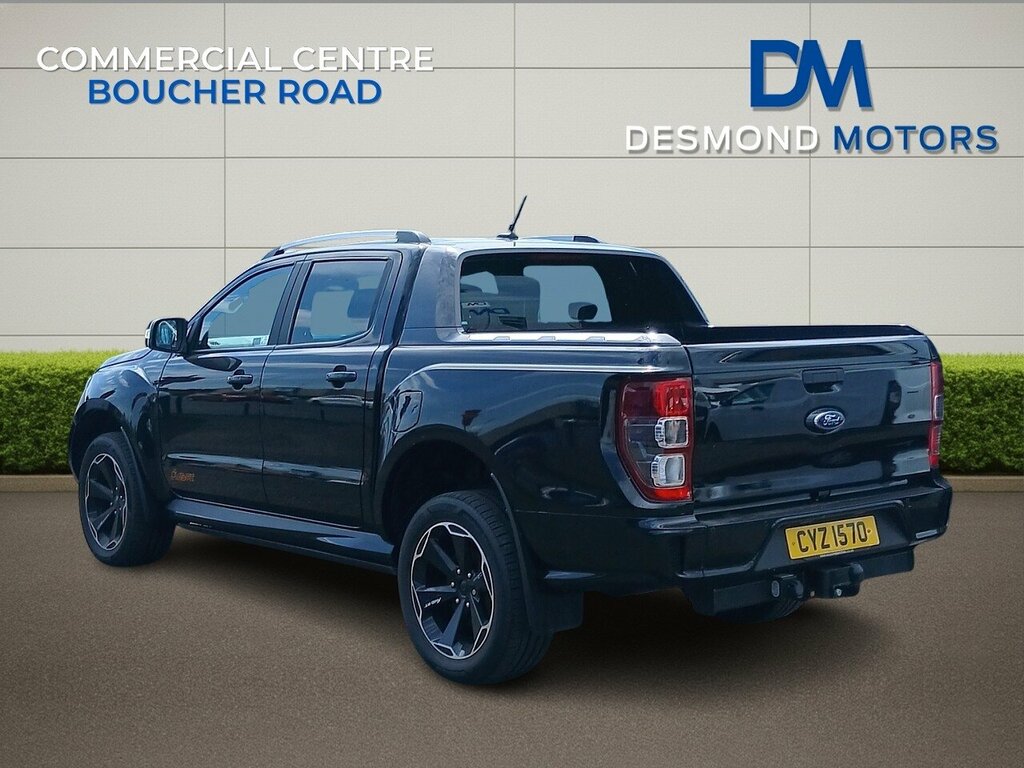 Ford Ranger Msrt Ltd Ed Side Steps Carbon Fire Grill Black