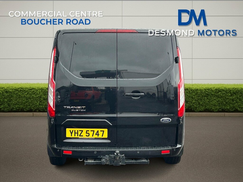 Ford Transit Custom 300Limitd Eblue YHZ5747 Black #4